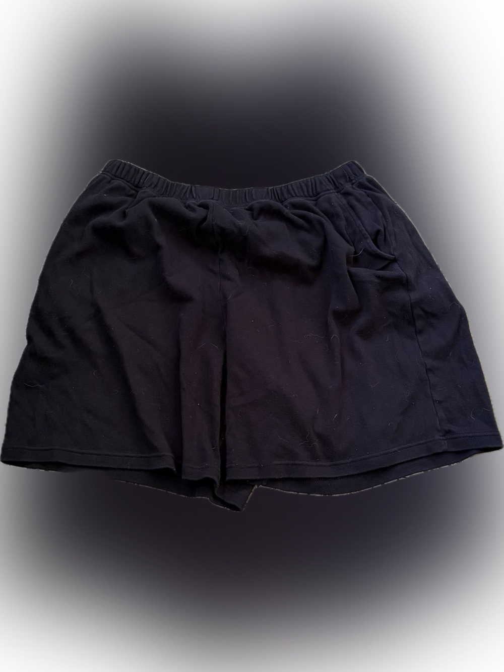 Black Women’s Elastic-Waist Shorts